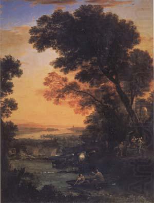 Claude Lorrain Rest on the Flight into Egypt (mk17) china oil painting image